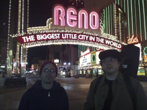 Rob & David in the Biggest Little City
